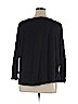 Ann Taylor LOFT Black Long Sleeve Top Size XL - photo 2
