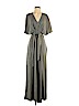Sheike Green Jumpsuit Size 10 - photo 1