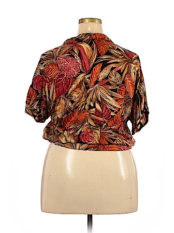 Michele Leslie of California Short Sleeve Button-Down Shirt (view 2)