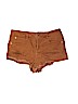 Forever 21 Brown Denim Shorts Size 28 waist - photo 1