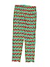 J. Khaki 100% Cotton Chevron-herringbone Polka Dots Green Leggings Size 6 - photo 2