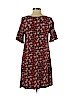 Ann Taylor LOFT Red Casual Dress Size XS (petite) - photo 2