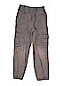 The Children's Place 100% Cotton Gray Cargo Pants Size 6 - photo 1