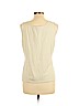 Lafayette 148 New York Ivory Sleeveless Blouse Size L - photo 2