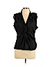 Elie Tahari Black Sleeveless Blouse Size L - photo 1