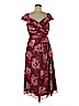 Jade by Jasmine 100% Polyester Burgundy Cocktail Dress Size 6 - photo 1