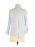 Elizabeth and James 100% Cotton Blue 3/4 Sleeve Button-Down Shirt Size XS - photo 2
