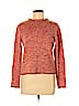 Margaret O'Leary 100% Cashmere Orange Cashmere Pullover Sweater Size Lg (2) - photo 1