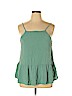 Mossimo 100% Rayon Green Sleeveless Blouse Size XL - photo 1