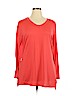 Allegra K Pink Long Sleeve T-Shirt Size XL - photo 1