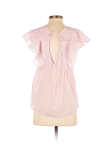 Lucky Brand Short Sleeve Blouse (view 2)