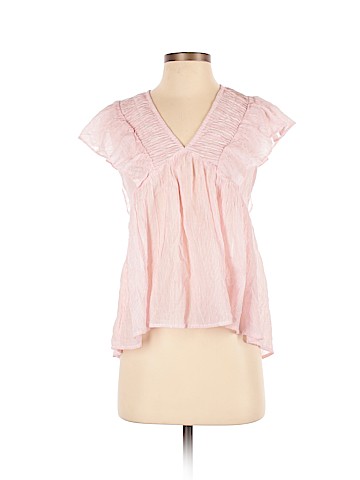 Lucky Brand Short Sleeve Blouse (view 1)