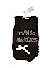Fashion Classics 100% Cotton Solid Black Short Sleeve Onesie Size 80 cm / US 12-18 MO - photo 1