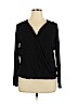 A New Day Black Long Sleeve Top Size XL - photo 1
