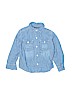 Carter's 100% Cotton Blue Long Sleeve Button-Down Shirt Size 3T - photo 1