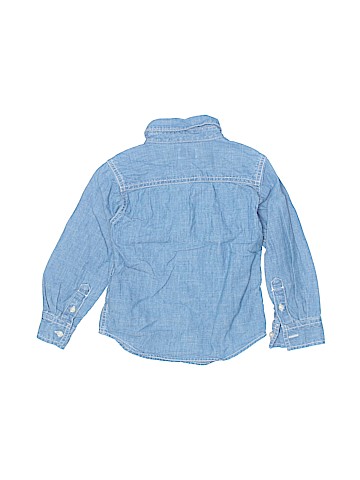 Carter's Long Sleeve Button-Down Shirt (view 2)