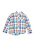 Gymboree 100% Cotton Blue Long Sleeve Button-Down Shirt Size 4T - photo 1