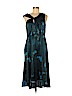 Tracy Reese 100% Silk Teal Casual Dress Size M - photo 1