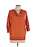 Eileen Fisher 100% Wool Orange Wool Pullover Sweater Size L - photo 1