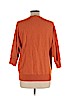 Eileen Fisher 100% Wool Orange Wool Pullover Sweater Size L - photo 2