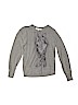 Poof Girl Excellence Gray Cardigan Size 10 - 12 - photo 1