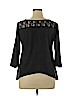 Jerry Leigh Apparel Gray 3/4 Sleeve Top Size XXL - photo 2