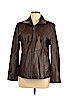 Tiboa 100% Leather Brown Leather Jacket Size M - photo 1