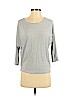 Rachel Zoe Gray Short Sleeve T-Shirt Size S - photo 1