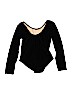 Assorted Brands Solid Black Leotard Size 150 cm / US 12 - photo 2
