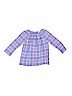 Crewcuts Outlet 100% Cotton Blue Long Sleeve Blouse Size 4 - 5 - photo 1
