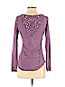 Free People 100% Cotton Purple Pullover Sweater Size XS - photo 2