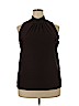 KC Stevens Brown Sleeveless Top Size 2X - photo 1