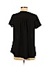 Neon Soul 100% Polyester Black Short Sleeve Blouse Size M - photo 2