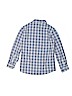 Old Navy 100% Cotton Plaid Blue Long Sleeve Button-Down Shirt Size 6 - 7 - photo 2