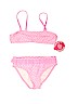 SO Pink Two Piece Swimsuit Size 5 - 6 - photo 1