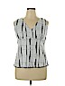 Charyl Naoh White Sleeveless Top Size XL - photo 1