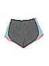 Nike 100% Polyester Solid Gray Athletic Shorts Size M (kids) - photo 2