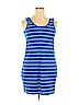 Mossimo Supply Co. Blue Casual Dress Size XL - photo 1
