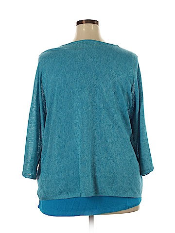 Calvin Klein 3/4 Sleeve Top (view 2)