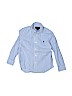 Ralph Lauren 100% Cotton Checkered-gingham Blue Long Sleeve Button-Down Shirt Size 5T - photo 1