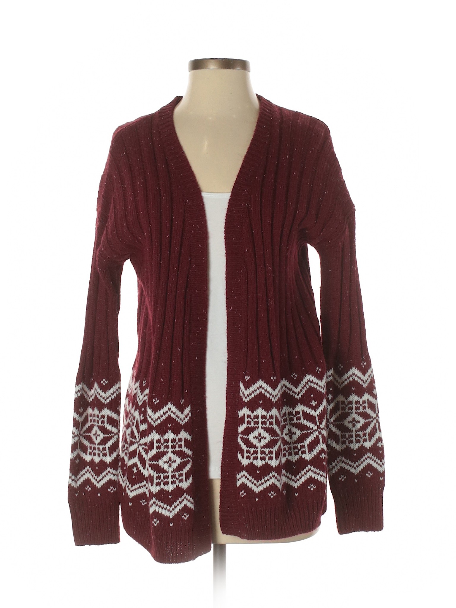 asos red cardigan