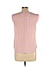 Candie's 100% Polyester Pink Short Sleeve Blouse Size L - photo 2