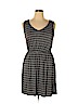 Merona Black Casual Dress Size XL - photo 1