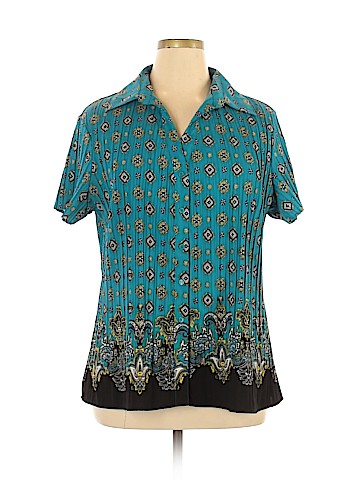 Apt. 9 Short Sleeve Blouse (view 1)
