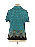 Apt. 9 Blue Short Sleeve Blouse Size 1X - photo 2