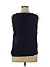 Assorted Brands 100% Polyester Blue Sleeveless Blouse Size 14 - photo 2