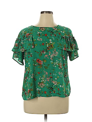 Xhilaration Short Sleeve Blouse (view 1)
