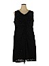 Lane Bryant Black Casual Dress Size 22 - 24 Plus - photo 1