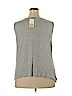 MICHAEL Michael Kors 100% Rayon Gray Sleeveless Top Size 2X - photo 2