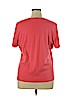 Karen Scott 100% Cotton Pink Short Sleeve T-Shirt Size 1X - photo 2